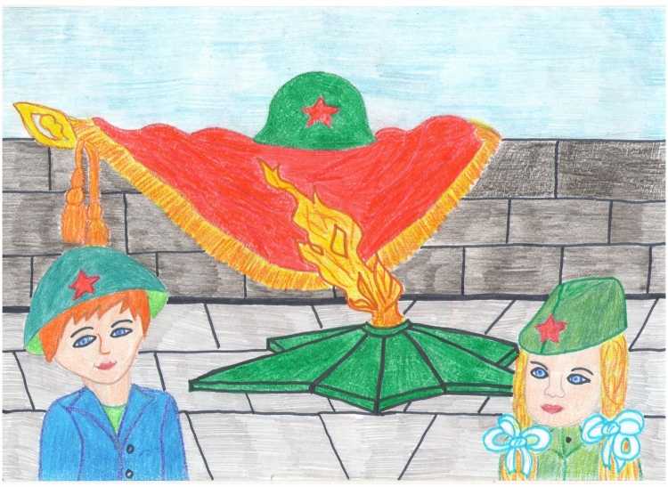 Рисунок на тему мы Наследники Победы