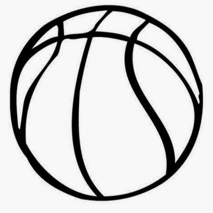 Мячик: раскраска