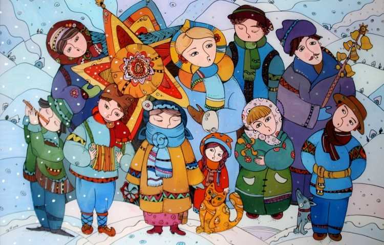Русские народные колядки
