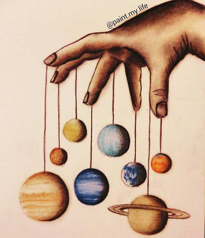 Планета иллюстрация