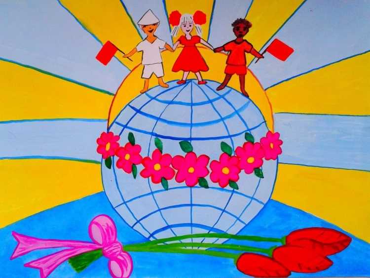 Конкурс рисунков мы вместе