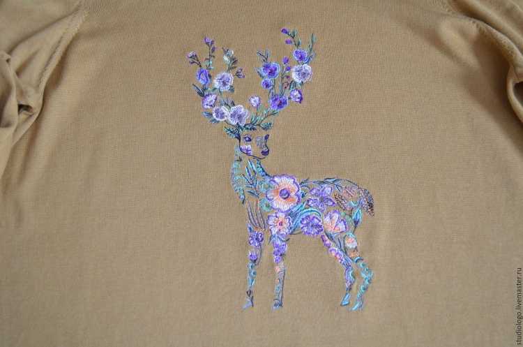 Машинная вышивка