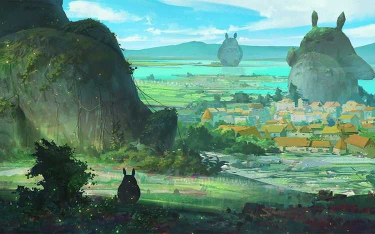 Аниме фон Хаяо Миядзаки