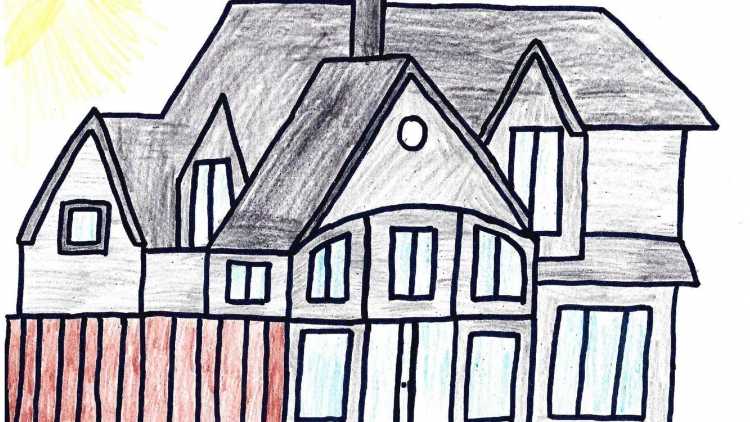 Дом для рисования