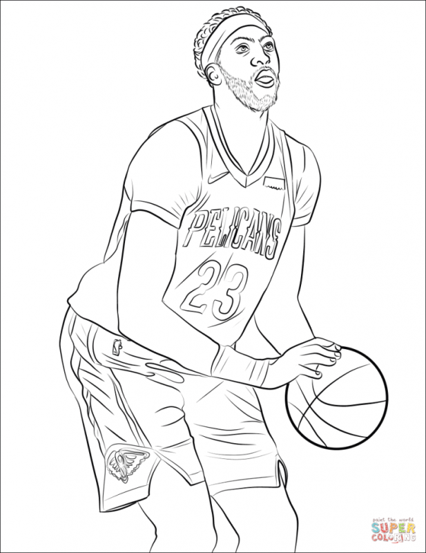 Баскетболист карандашом