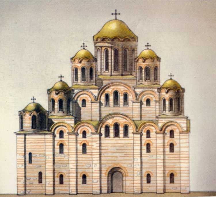 Софийский собор в Полоцке 11 век