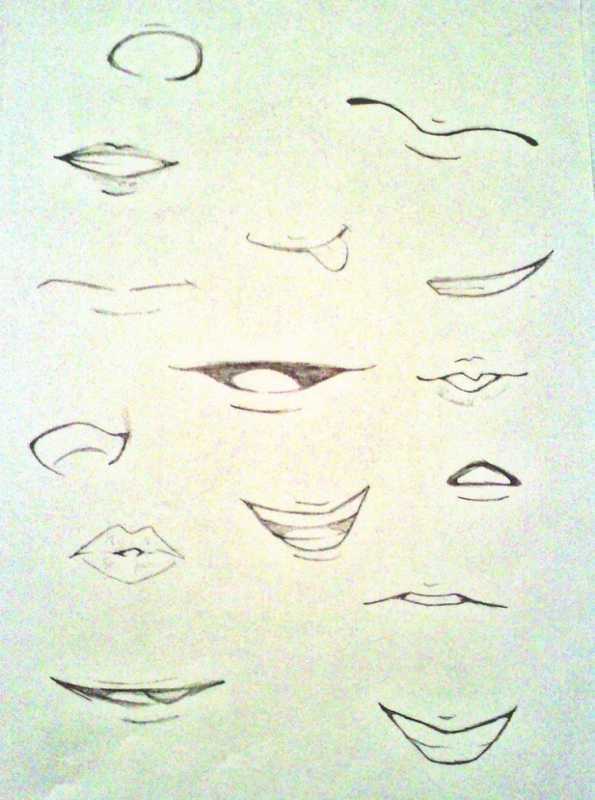 Рот для рисования