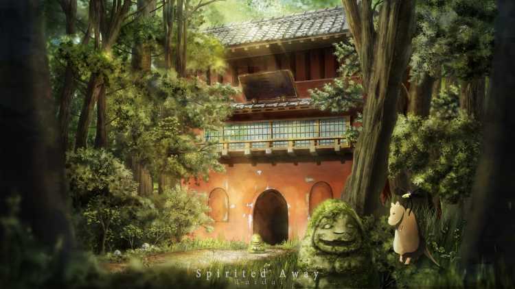 Студия гибли Унесенные призраками