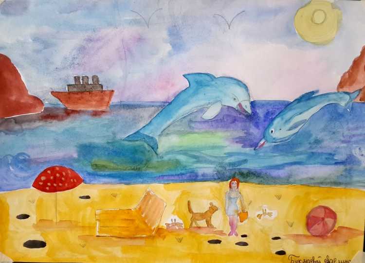 Крым рисунок