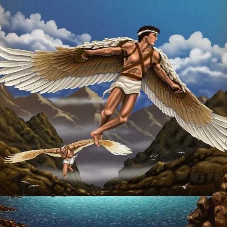 Икар Бог древней Греции