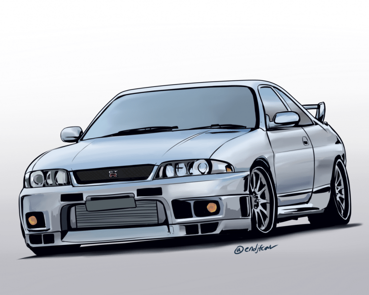 Nissan Skyline r33 Art