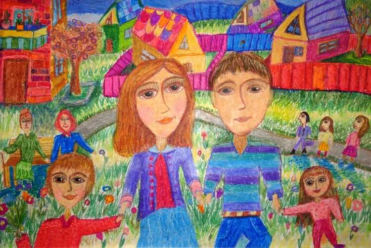 Моя дружная семья