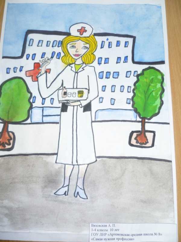 Конкурс Радуга профессий рисунки