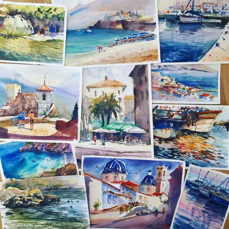 Рисование путешествие