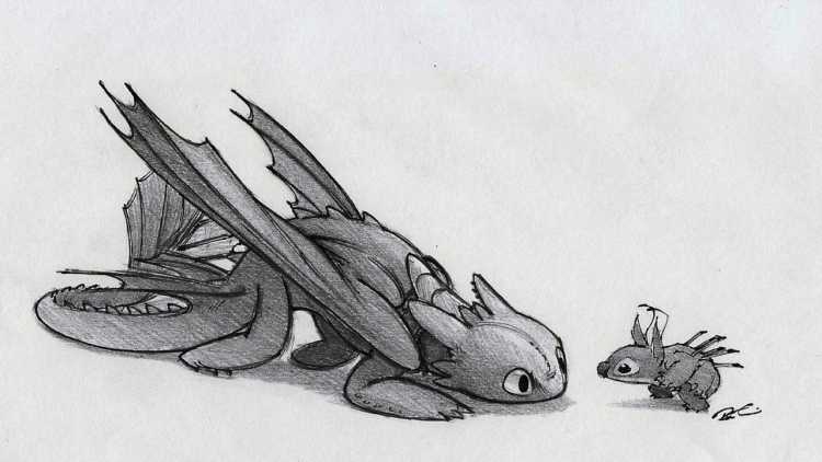 Беззубик рисунок