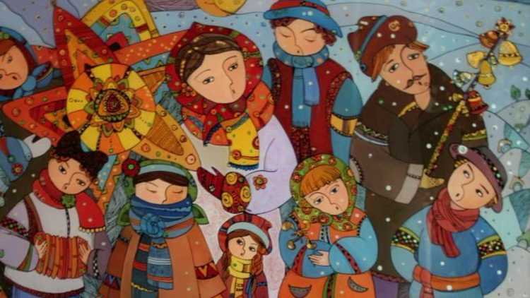 Колядовщики со звездой