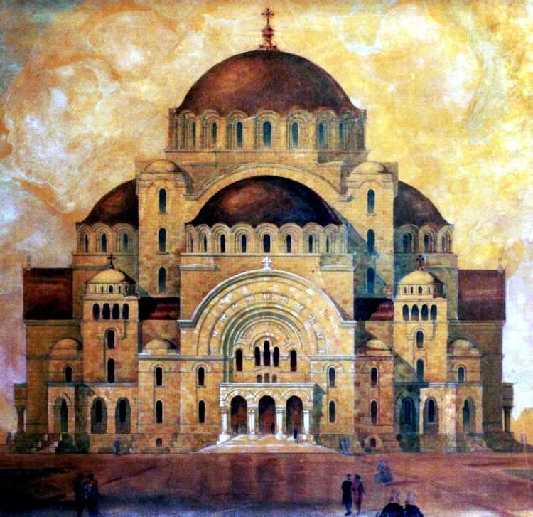 Храм Святого Саввы план