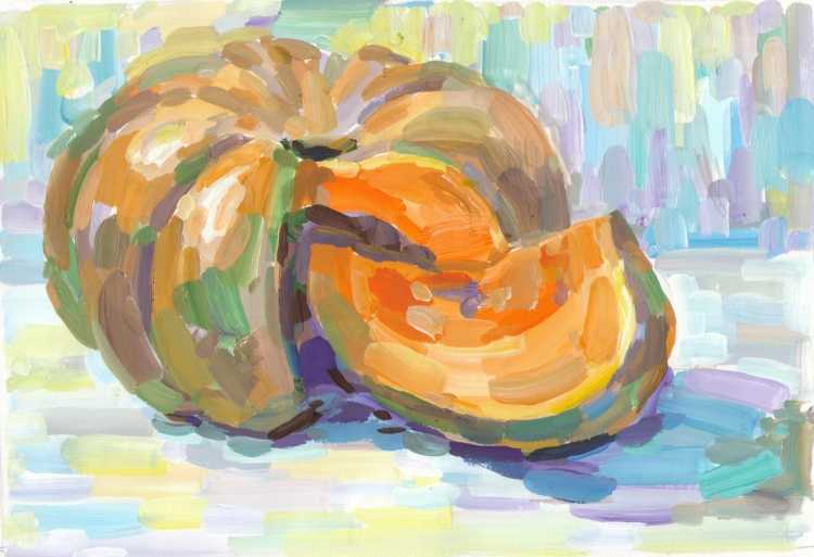 Осенний натюрморт раскраска