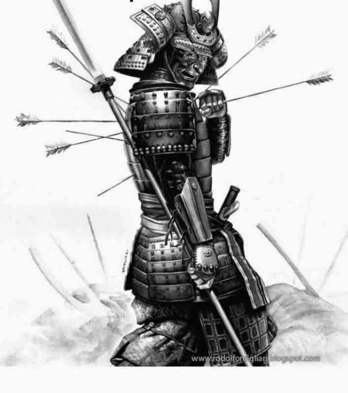 Самурай Ронин тату