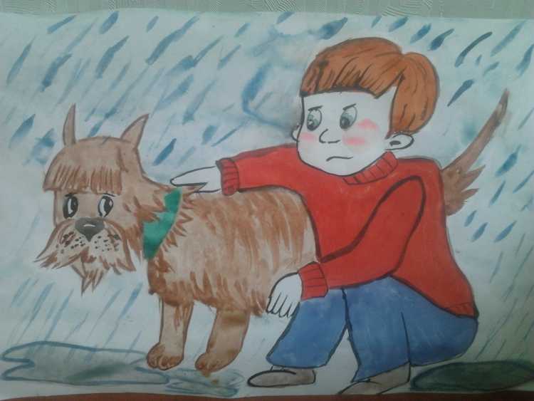 Детские рисунки на тему сопереживание