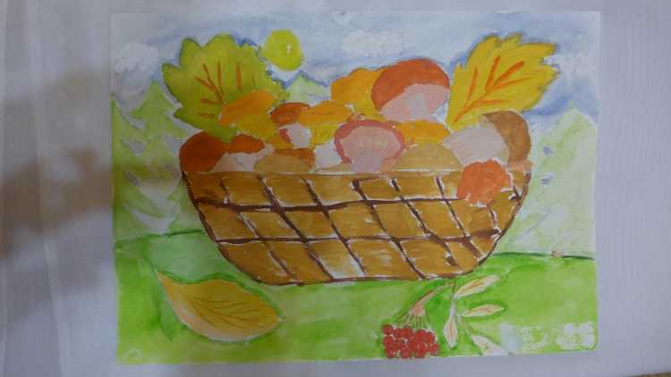 Картина на тему дары осени