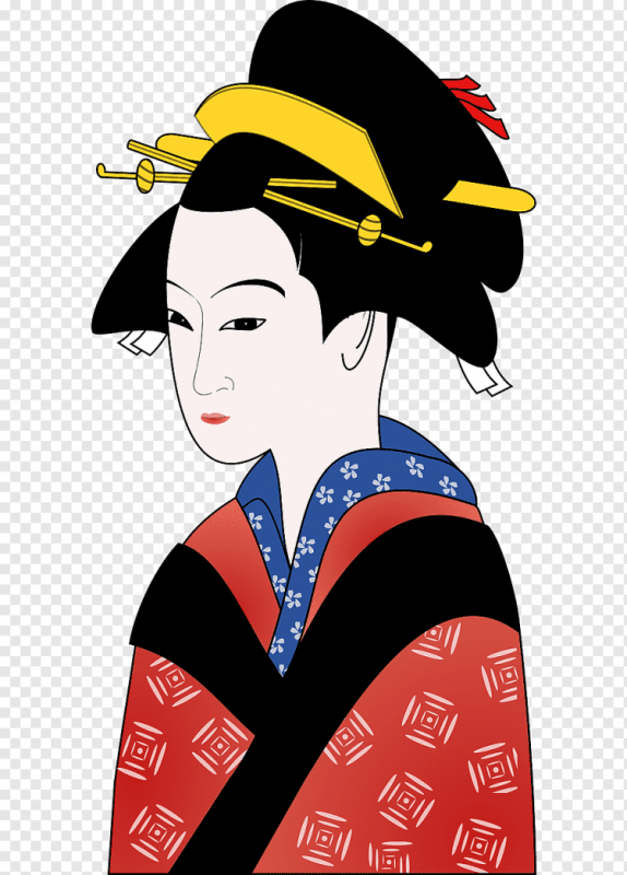 Китайская женщина в кимоно