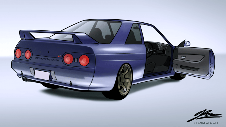 Nissan Skyline r32 2d