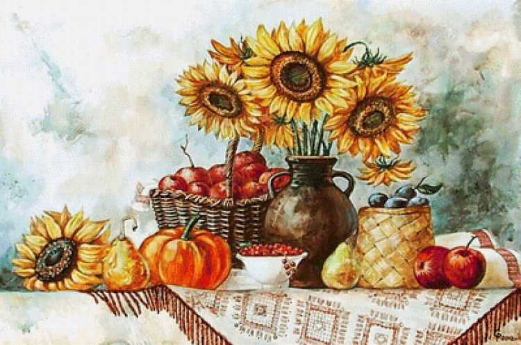 Гобелен фрукты