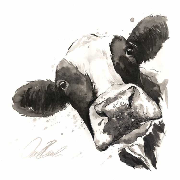 Корова Графика