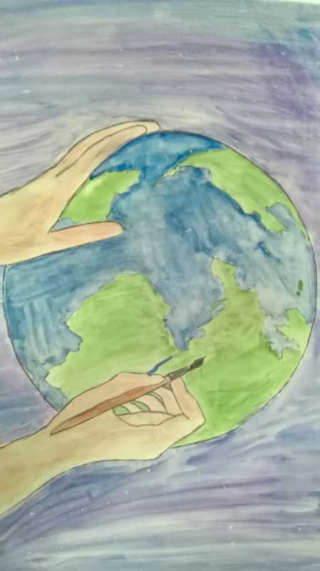 Дети рисуют мир