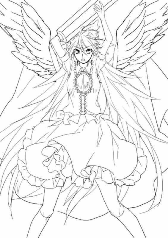 Раскраски аниме Риас Гремори