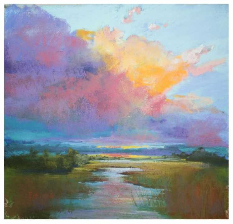 Пастельные пейзажи