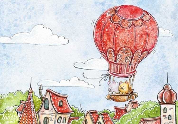 Сказочный воздушный шар