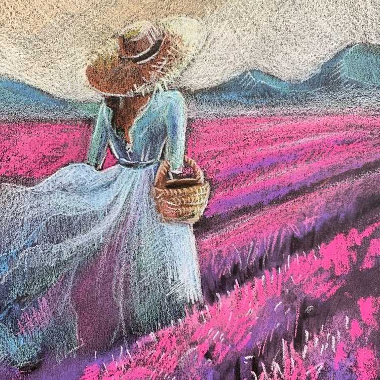 Живопись масляной пастелью