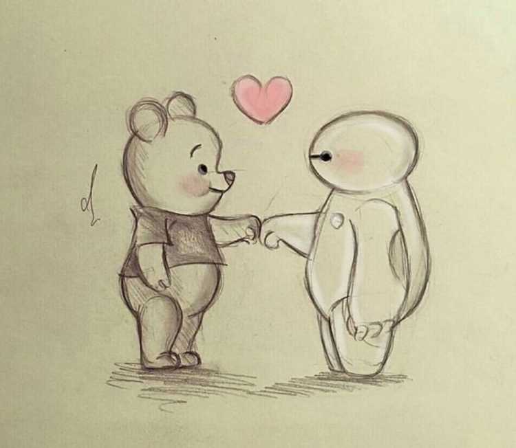 Милые рисуночки карандашом