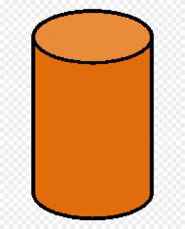 Цилиндр лежа рисунок