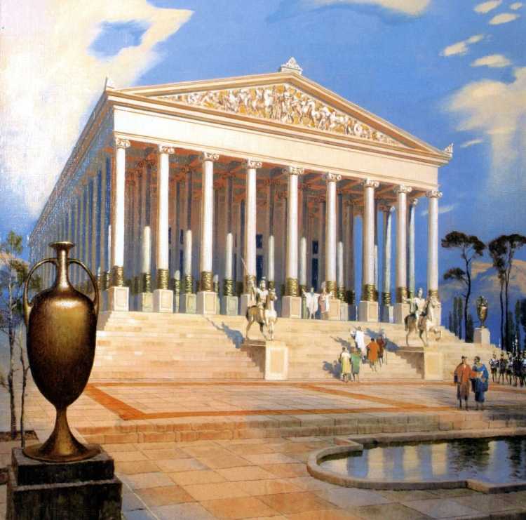 Архитектура древней Греции храм Артемиды