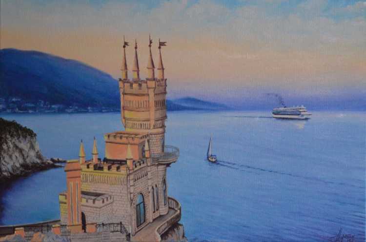 Картина Ласточкино гнездо Ялта