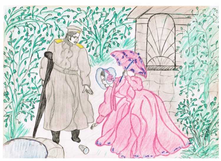 Иллюстрация к Дубровскому легко