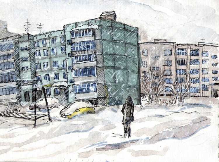 Многоэтажки хрущевки