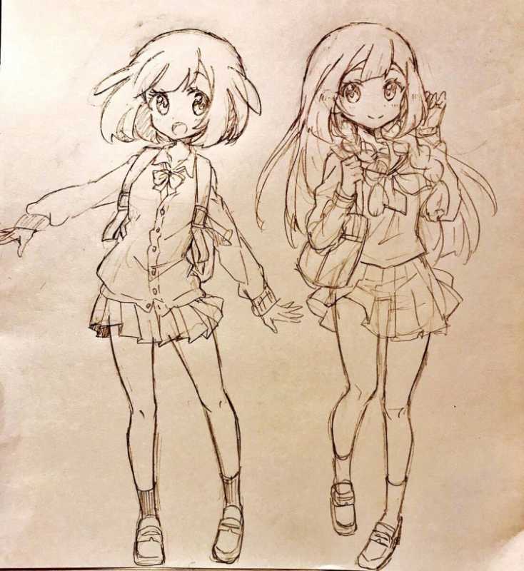 Аниме школьные скетчи