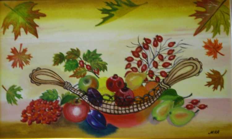 Рисунок на тему осень