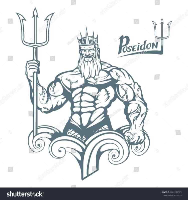 Нептун Бог морей мультик