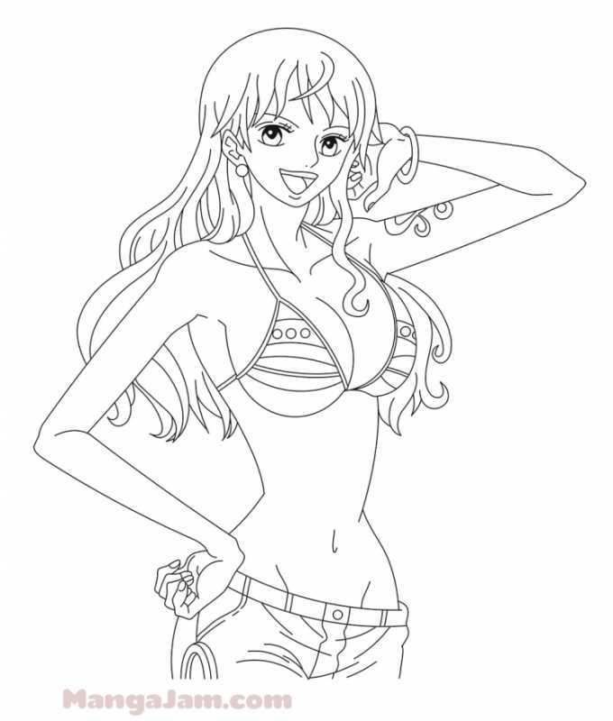 Ван Пис нами карандашом