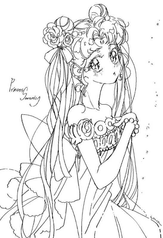 Раскраски аниме невесты