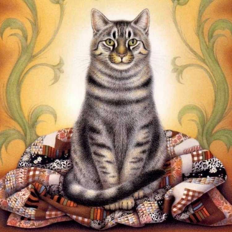 Кошка иллюстрация