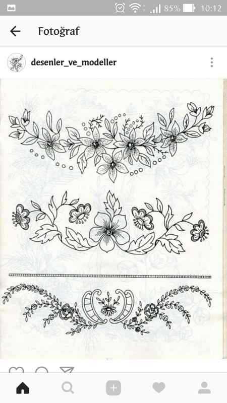 Вышивка гладью схемы