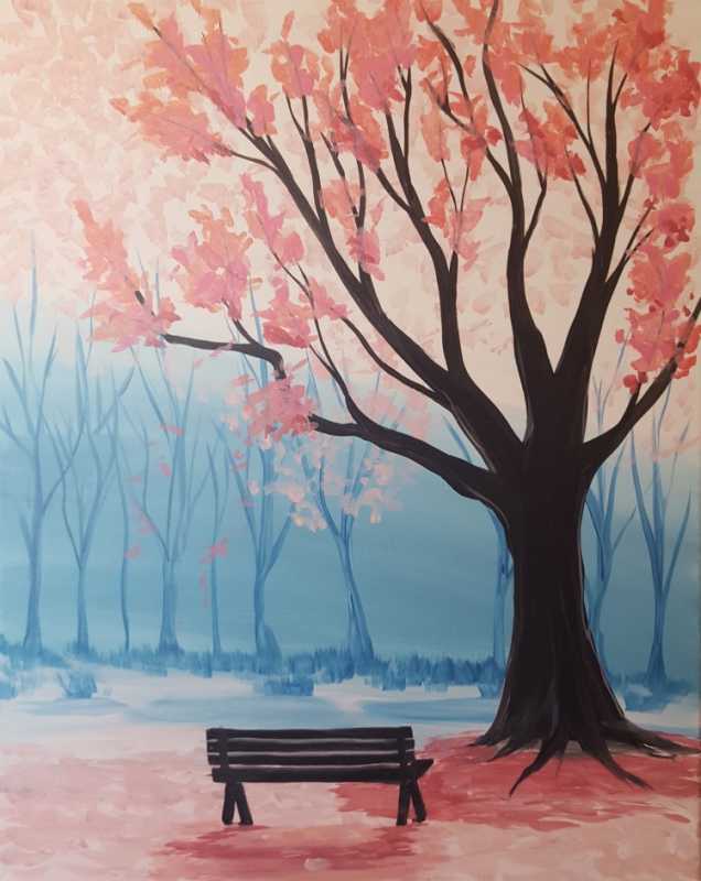 Природа для рисования красками