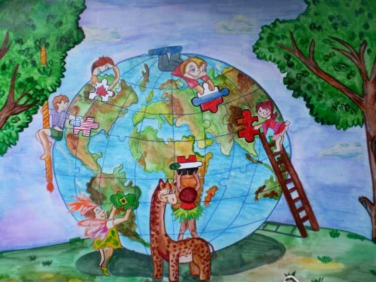 Многонациональный мир глазами детей