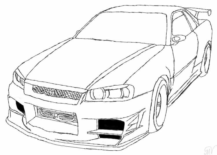 Nissan Skyline GTR r34